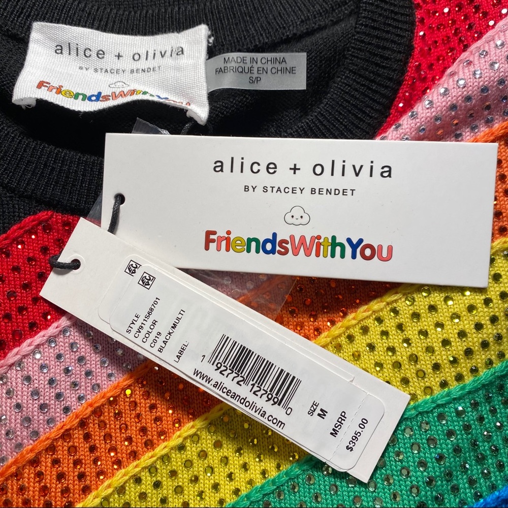 šSOLDšAlice + Olivia x Friends With You Sweater - Picture 10 of 10